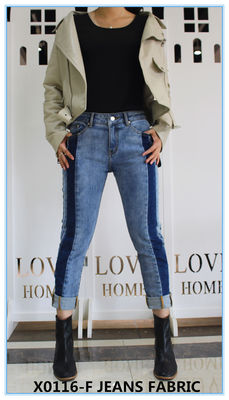 Good price 11oz Fleece Stretchy Jeans Material online