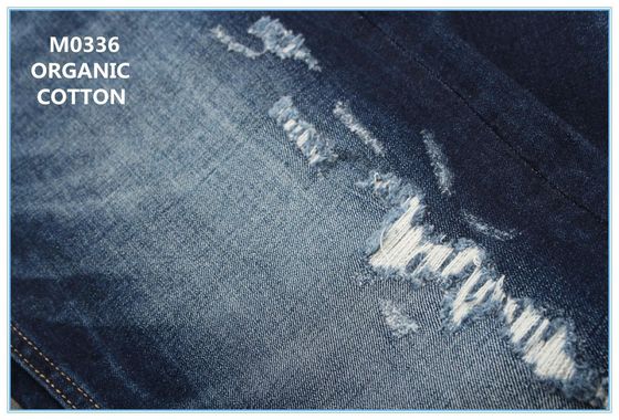 Good price 10.5 Oz Nice Stretch Medium Weight organic denim fabric For Men Jeans online