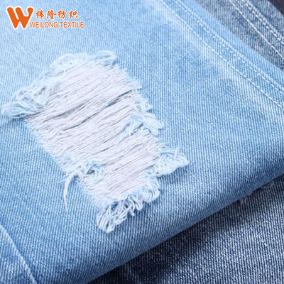 Good price Uniform Heavyweight 14oz Stretch Denim Jean Material Environmentally Friendly online