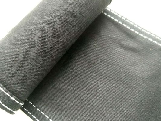 Good price 3 1 Right Hand Twill 9 Oz Black Stretch Denim Fabric 72 Cotton 28 Polyester online