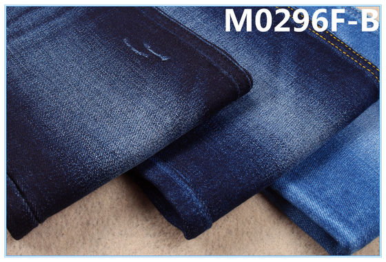 Good price Jeans 363g 92 Cotton 6 Polyester Dual Core Dualfx Indigo Denim Fabric online