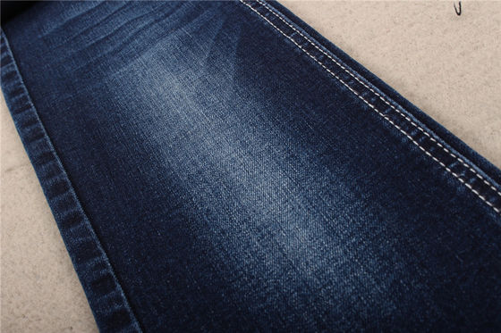 Good price 10oz Cotton Spandex Denim Fabric 70% Ctn 26% Poly 10% Rayon 2% Spx online