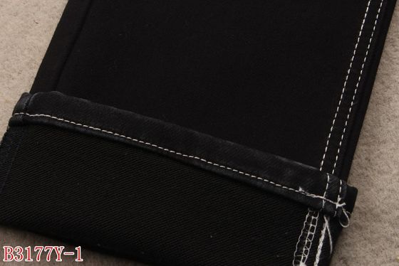Good price TR 12.3oz Surlfur Fake Knitted Denim Fabric 73 Cotton 23 Polyester 3 Rayon 1 Spandex online