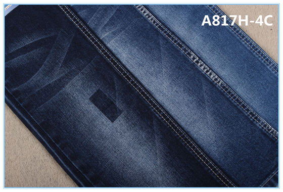 Good price 11.2oz 67% Ctn 27% Poly 3% Spx Cotton Polyester Denim Fabric For Men Jeans online