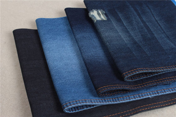 Good price 100% Cotton Slubby Denim Fabric 10.5 Oz Men Blue Jeans Fabric Raw Material online