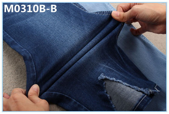 Good price 9 oz 147 to 150cm Lightweight 4 Way Stretch Denim Fabric For Jeans online