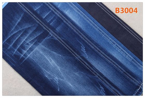 Good price Crosshatch 11oz 170 Cm 65% Cotton Stretch Slub Denim Fabric For Jeans online