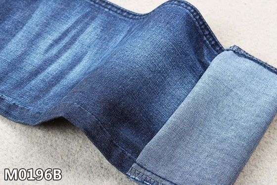 Good price 16S Tencel Soft Stretch Denim Fabric Light Weight With Warp Slub online
