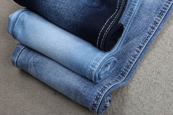 Good price Indigo Blue Jeans Denim Fabric Cotton Poly Spandex For Garment Factory online