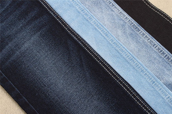 Good price Middle Weight 9.5Oz Colored Denim Fabric Cotton Poly Spandex Power Stretch online