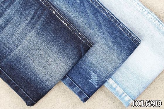 Good price Anti Sweat 9.7 Ounce Denim Twill Fabric Function Jeans Material With Warp Slub online