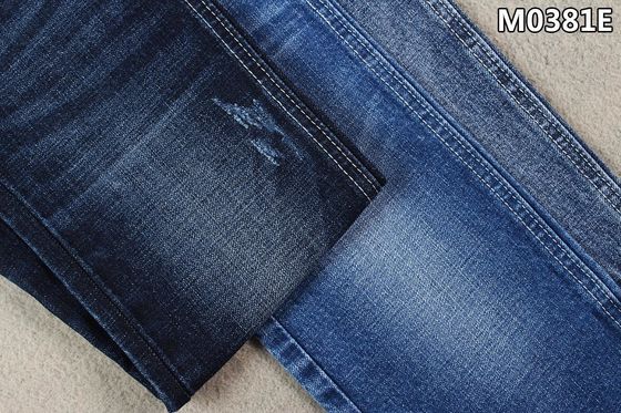 Good price 99% Cotton 1% Spandex Crosshatch Denim Fabric 12oz Heavy Men Jeans Material online