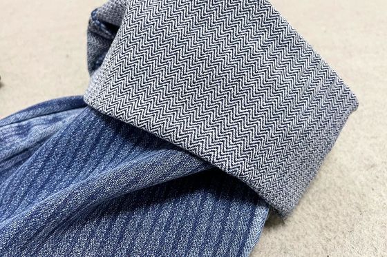 Good price 10.7 Ounce Twill Herringbone Denim Fabric with OA yarn online