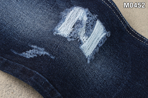 11.5 Ounce Non Spandex 100 Cotton Denim Fabric 70'' Width