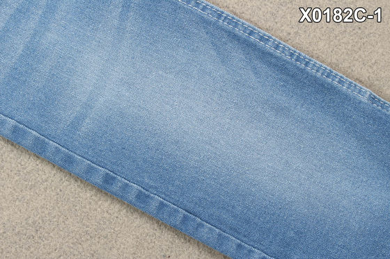 Good price Knit 10.2Oz Denim Jean Fabric Super Dark Blue Shade online